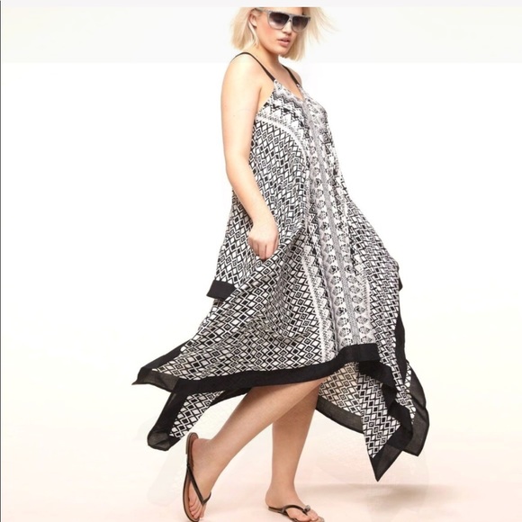 loralette Dresses & Skirts - 🖤🆕Black & White Maxi Dress- Plus 1X🖤NWT🖤